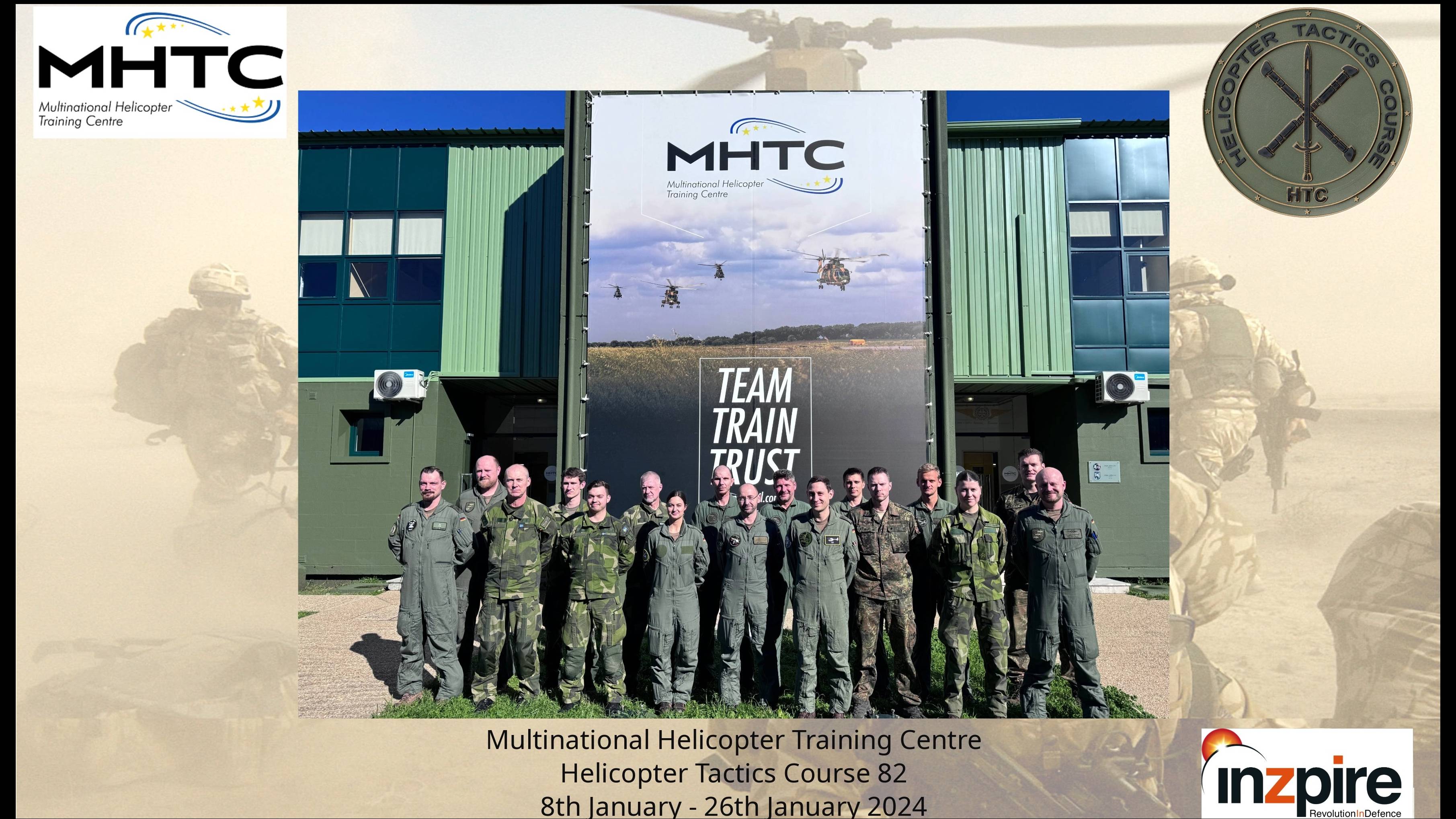 1st Helicopter Tactics Course